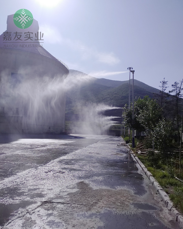 青?；ブ饒A水泥有限公司-噴霧降塵系統(tǒng)2