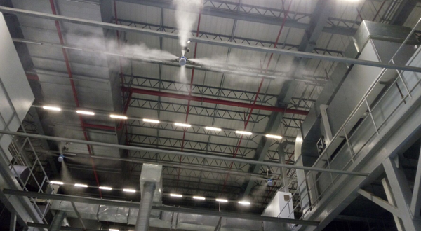 霧王提供的車間加濕設計方案很合理，操作方便！