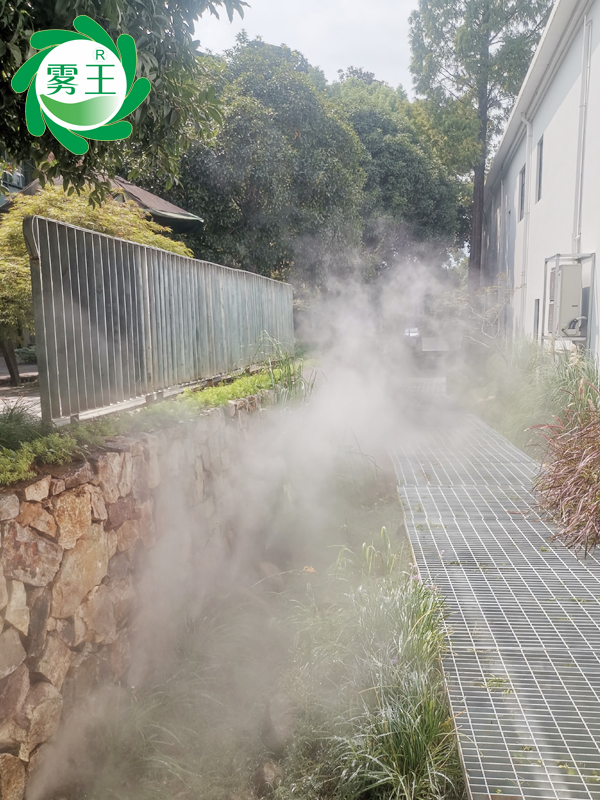 霧王霧森系統(tǒng)助力和創(chuàng)園環(huán)境升級，打造宜居清涼仙境